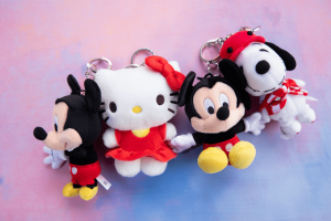 Móc khóa thú nhồi bông nhân vật hoạt hình