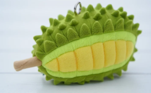 Móc khóa sầu riêng nhồi bông 