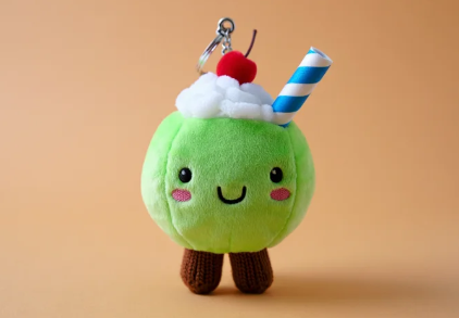 Móc khóa quả dừa mùa hè dễ thương