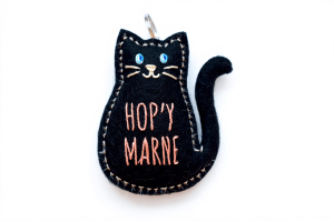 Móc khóa vải nỉ handmade