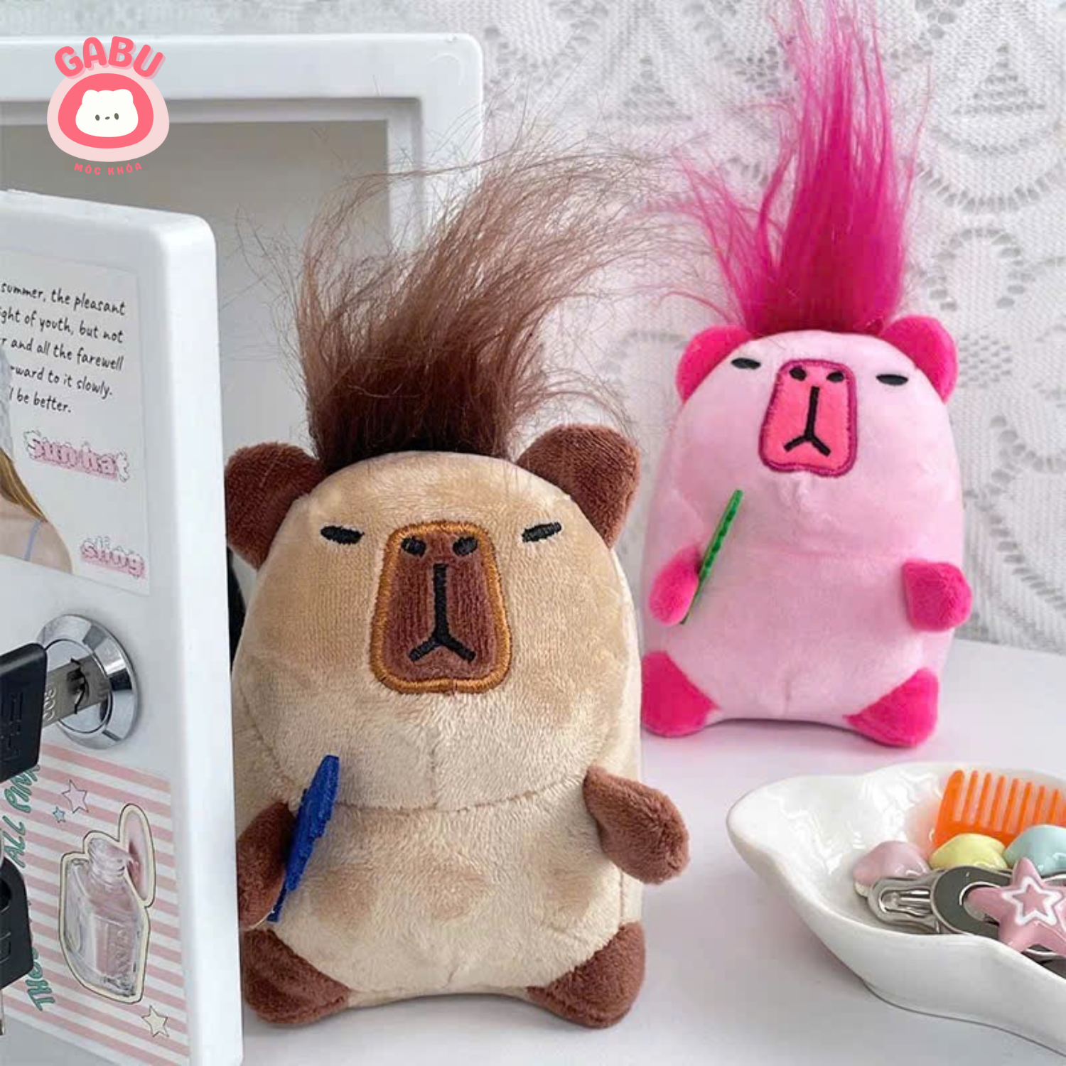 Móc khóa nhồi bông