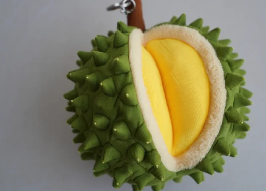 Móc khóa sầu riêng nhồi bông